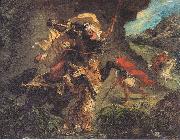 Tiger Hunt Eugene Delacroix